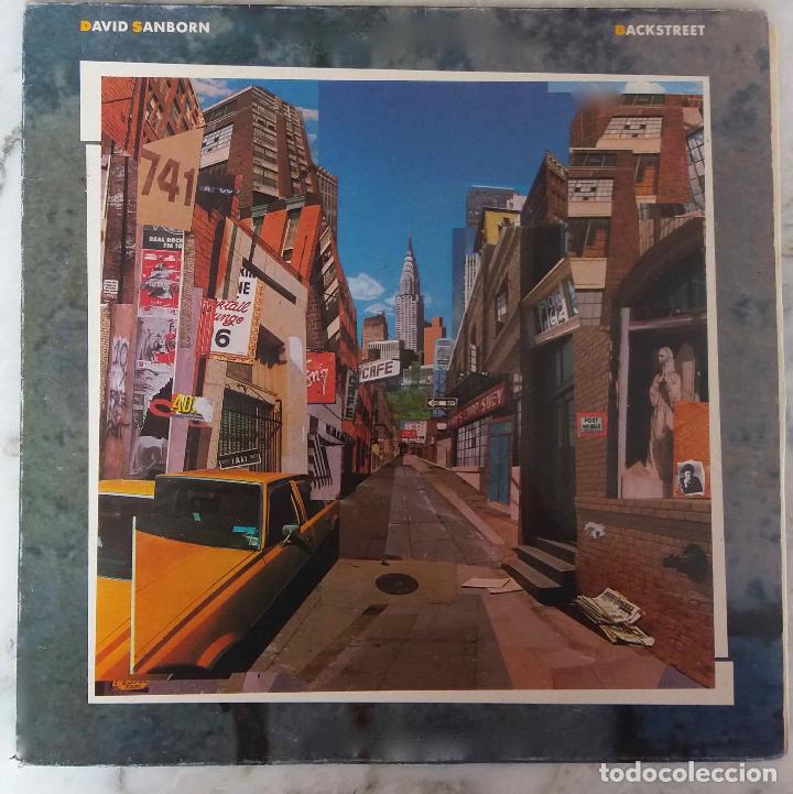 Discos de vinilo: DAVID SUNBURN, BACKSTREET. LP ESPA&Ntilde;A - Foto 1