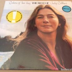 Discos de vinilo: JUDY COLLINS. COLORS OF THE DAY. THE BEST OF JUDY COLLINS. ELEKTRA 1972.. Lote 189474315