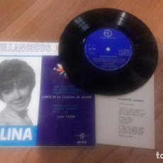 Discos de vinilo: YALINA - VILLANCICOS JUAN XXIII CON HOJA INTERIOR. Lote 189478541