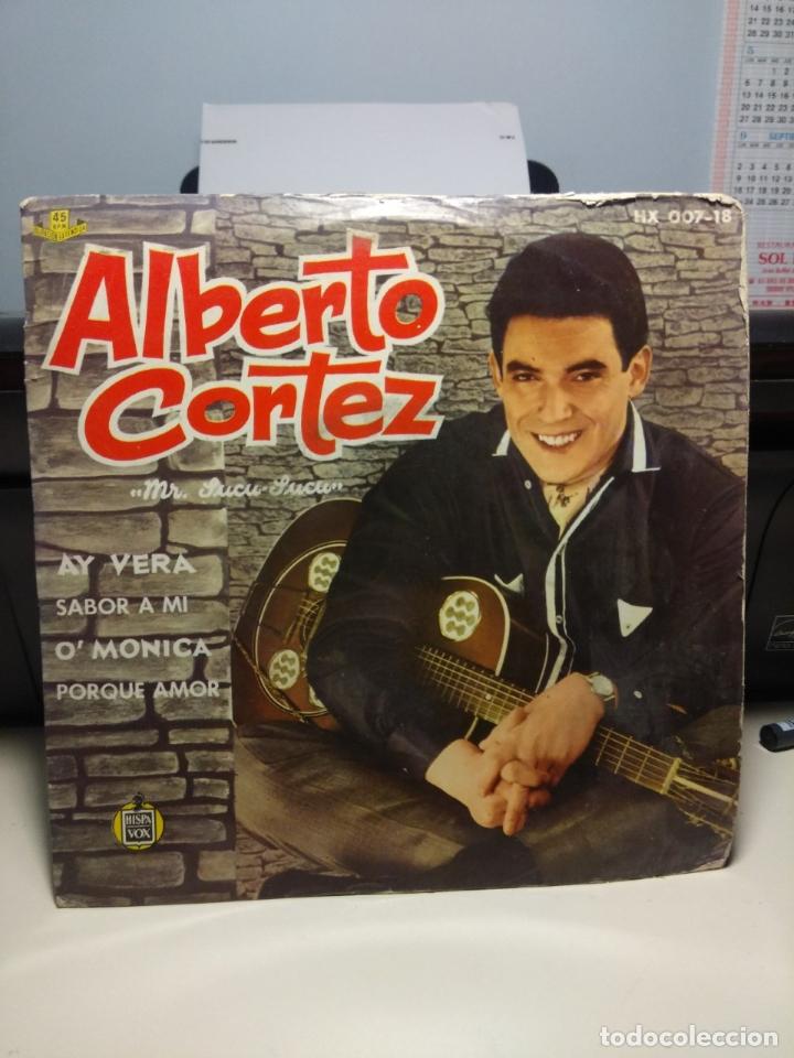 Discos de vinilo: EP ALBERTO CORTEZ : AY VERA + 3 - Foto 1
