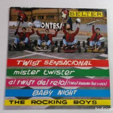 Discos de vinilo: THE ROCKING BOYS -- TWIST SENSACIONAL-MISTER TWISTER-MISTER TWISTER-EL TWIST DEL RELOJ-ETC -REFM1E3. Lote 189557945