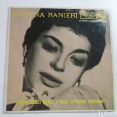 Discos de vinilo: KATYNA RANIERI - ARRIVEDERCI ROMA / C'EST MAGNIFIQUE / TELEHONEZ-MOI, CHERI +1 -. Lote 189558448