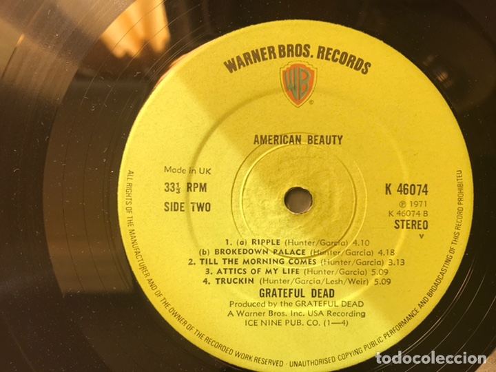 Discos de vinilo: American beauty. Grateful Dead - Foto 7
