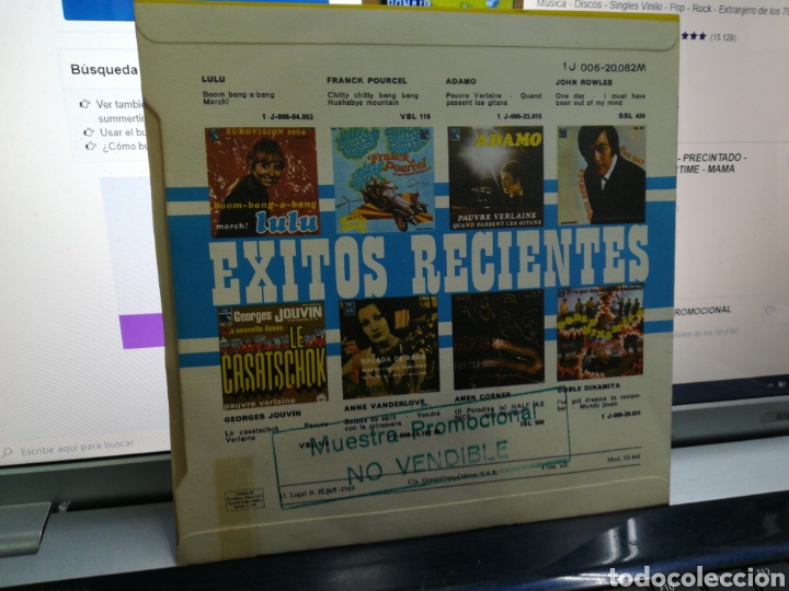 Discos de vinilo: Tony ronald single summertime 1969 - Foto 2