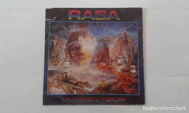 Discos de vinilo: RASA - UNIVERSAL FORUM LP 1982 EDICION SUECA ROCK PROGRESIVO - Foto 1