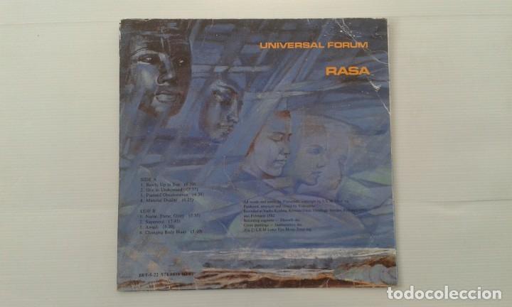 Discos de vinilo: RASA - UNIVERSAL FORUM LP 1982 EDICION SUECA ROCK PROGRESIVO - Foto 7
