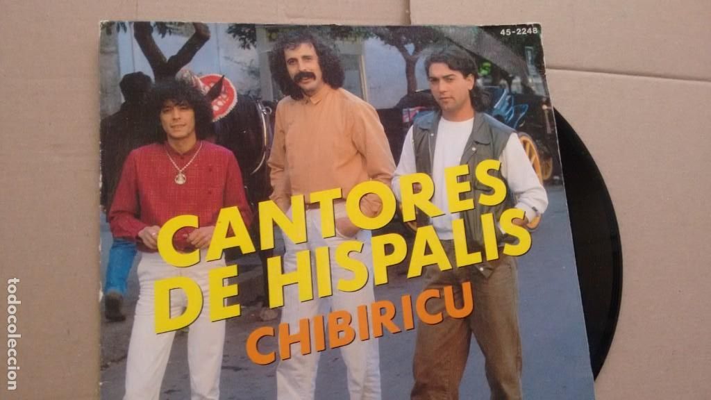 Discos de vinilo: SINGLE ( VINILO)  DE  CANTORES DE HISPALIS A&Ntilde;OS 80 - Foto 1