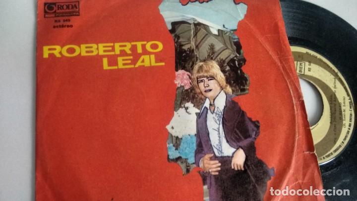 Discos de vinilo: SINGLE ( VINILO)  DE  ROBERTO LEAL  A&Ntilde;OS 70 - Foto 1