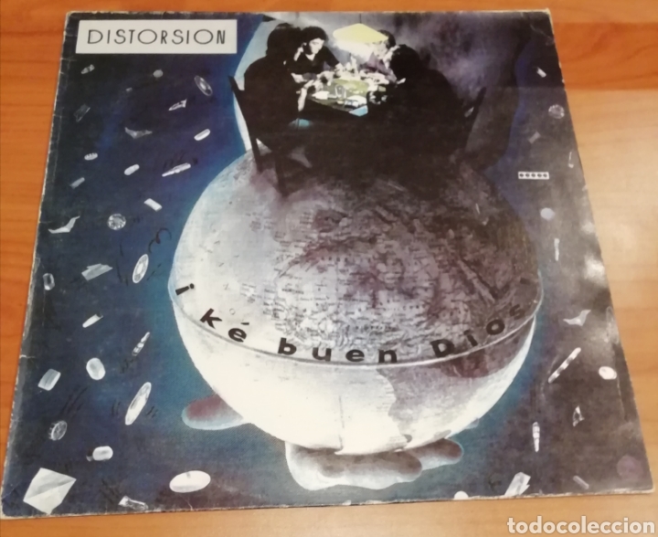 Discos de vinilo: Distorsi&oacute;n - ke buen dios lp - Foto 1