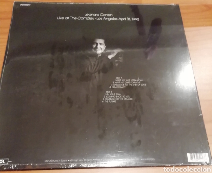 Discos de vinilo: Leonard Cohen Live The Complex Los Angeles 1993 - Foto 2