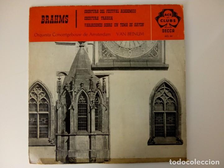 Discos de vinilo: JOHNNES BRAHMS. (1960) - Foto 1