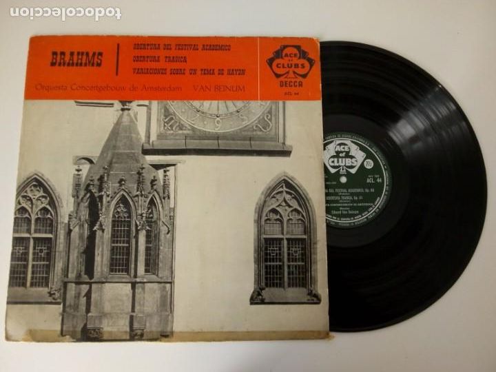Discos de vinilo: JOHNNES BRAHMS. (1960) - Foto 2