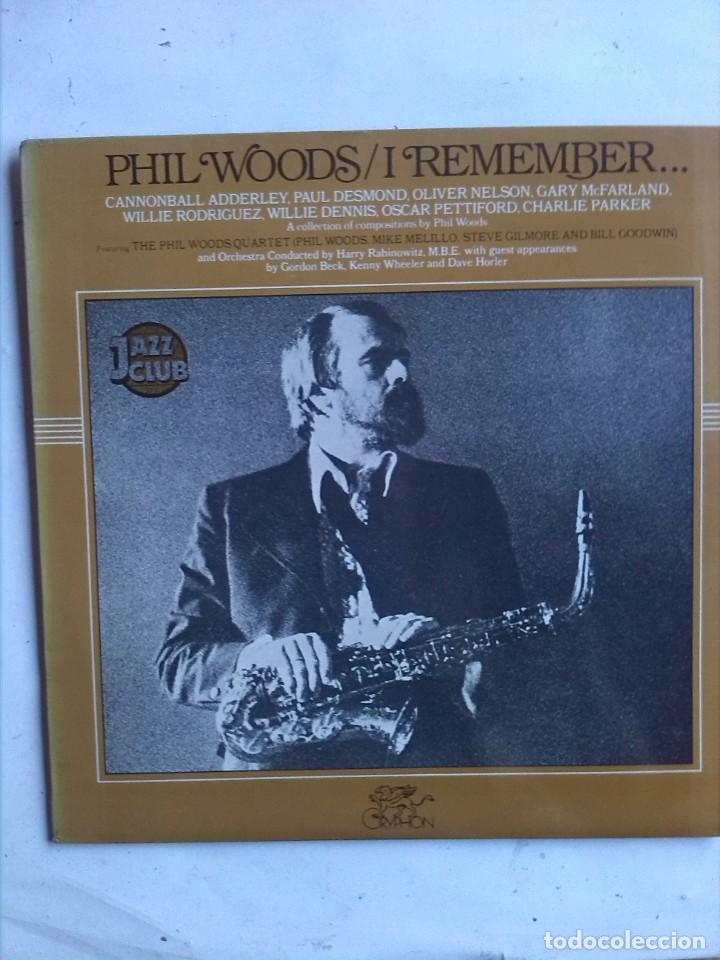 Discos de vinilo: PHIL WOODS - I REMEMBER - Foto 1