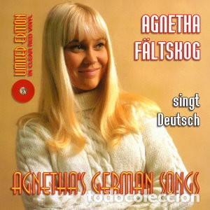 Discos de vinilo: Agnetha (ABBA) singt Deutsch (vinilo rojo transparente) - Foto 1