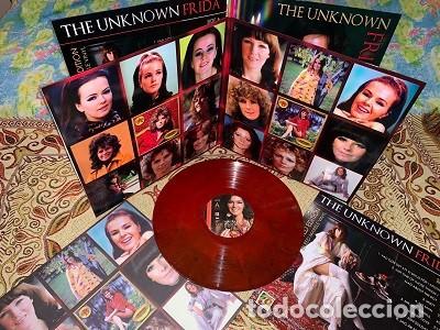 Discos de vinilo: Frida (ABBA) - The unknown Frida (vinilo rojo m&aacute;rmol) - Foto 4