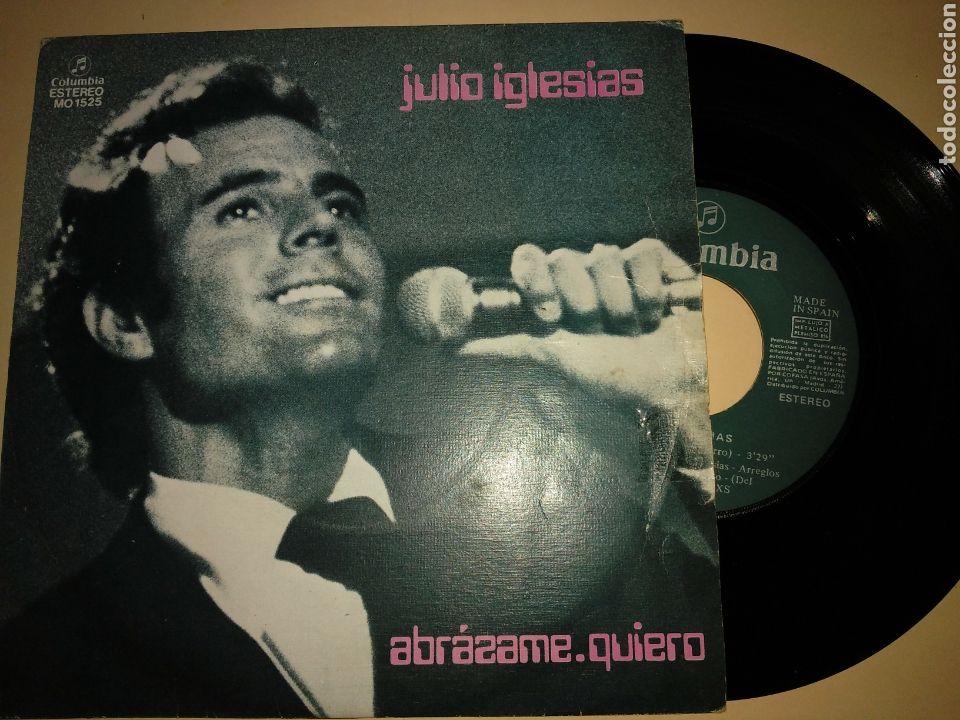 Discos de vinilo: Julio iglesias , abr&aacute;zame 1975. - Foto 1