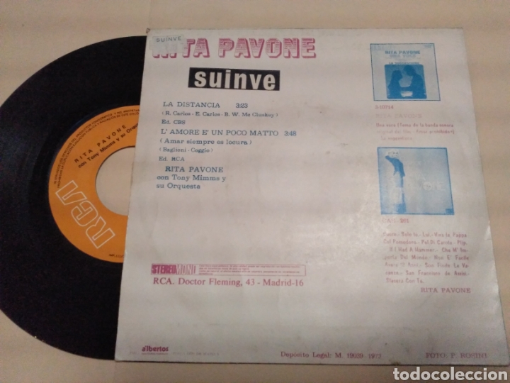 Discos de vinilo: Rita Pavone 1973 - Foto 2
