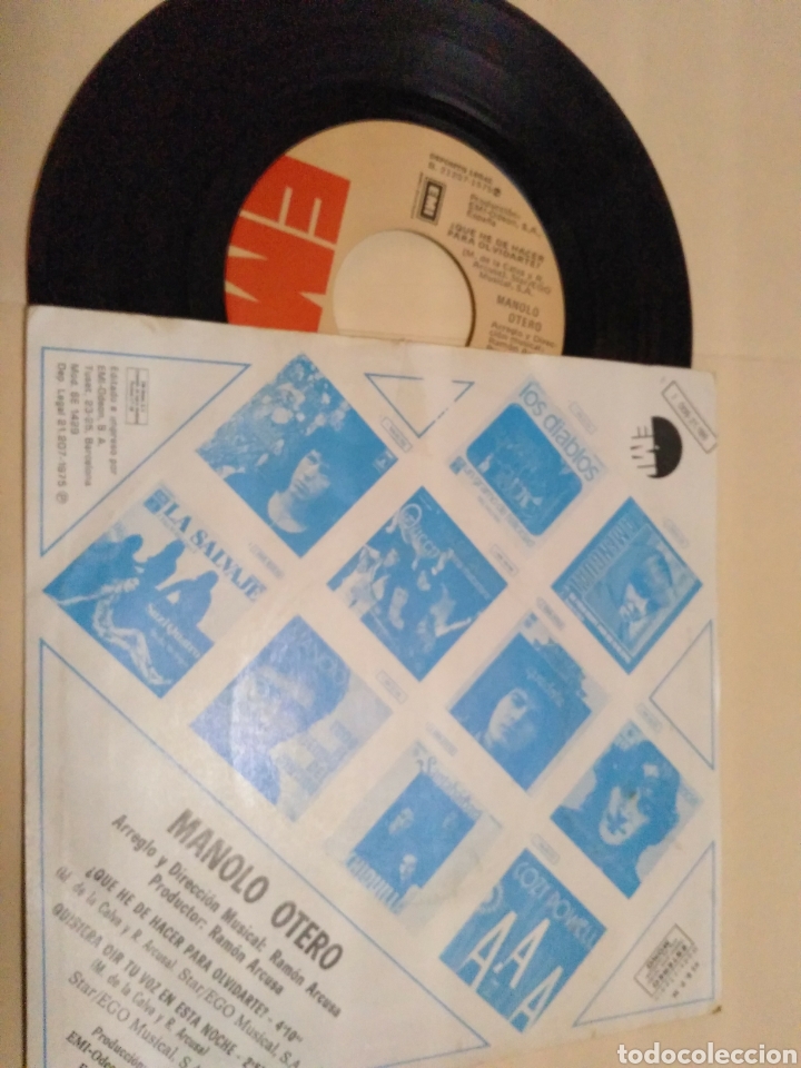 Discos de vinilo: Manolo Otero, 1975 - Foto 2
