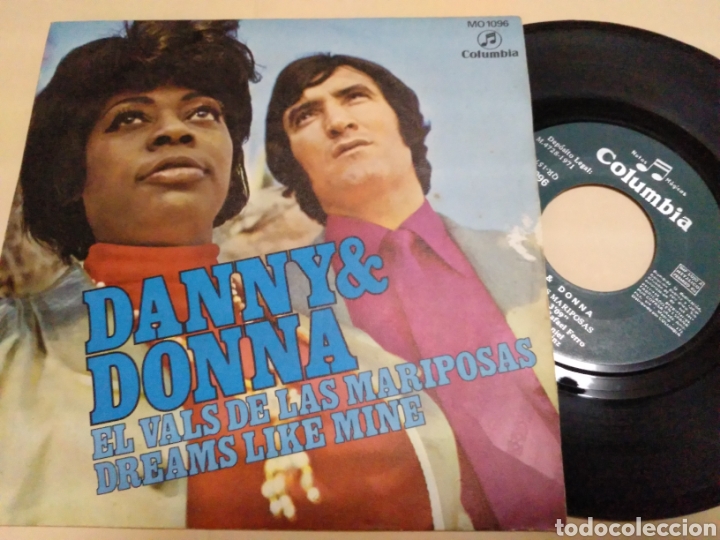Discos de vinilo: Danny & Donna, el vals de las mariposas 1971 - Foto 1