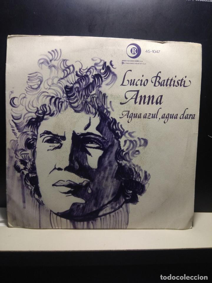 Discos de vinilo: SG LUCIO BATTISTI : ANNA - Foto 1