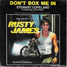 Discos de vinilo: STEWART COPELAND, STAN RIDGWAY ?– DON'T BOX ME IN AM RECORDS 1975. Lote 189718161