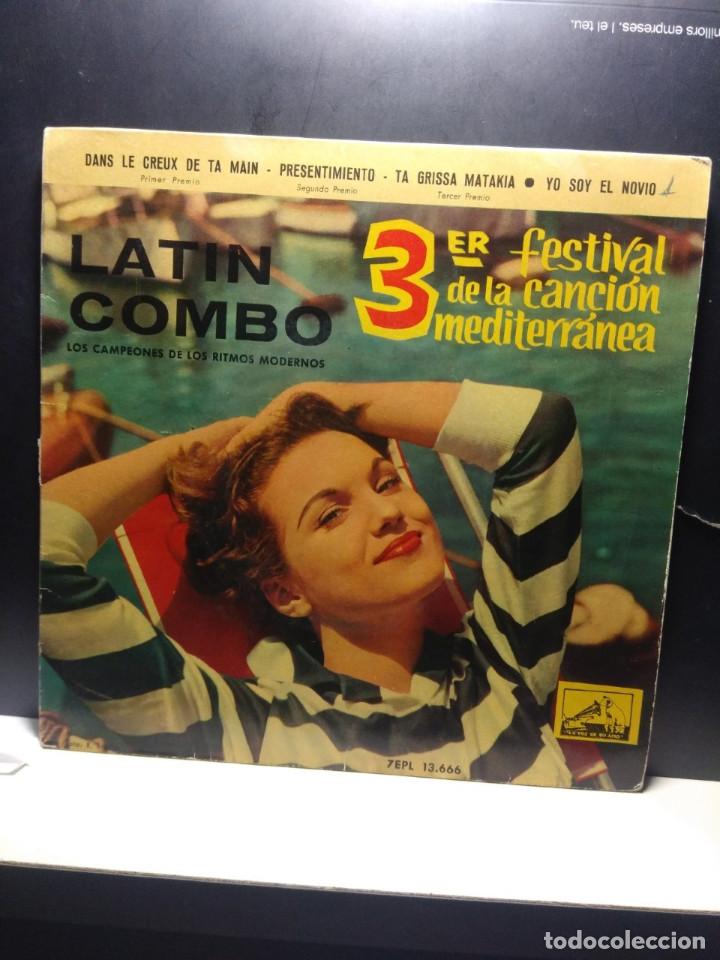 Discos de vinilo: EP LATIN COMBO . EN LA CRUZ DE TU MANO - Foto 1
