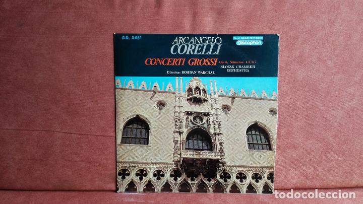 Discos de vinilo: ARCANGELO CORELLI: CONCERTI GROSSI - Foto 1