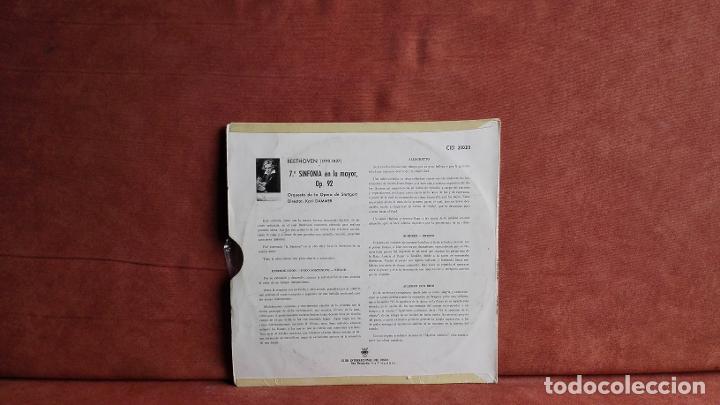 Discos de vinilo: BEETHOVEN: SINFON&Iacute;A EN LA MAYOR - Foto 2