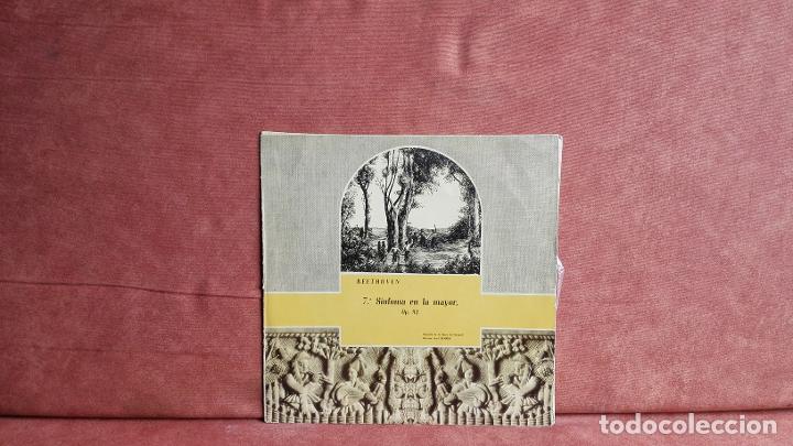 Discos de vinilo: BEETHOVEN: SINFON&Iacute;A EN LA MAYOR - Foto 1
