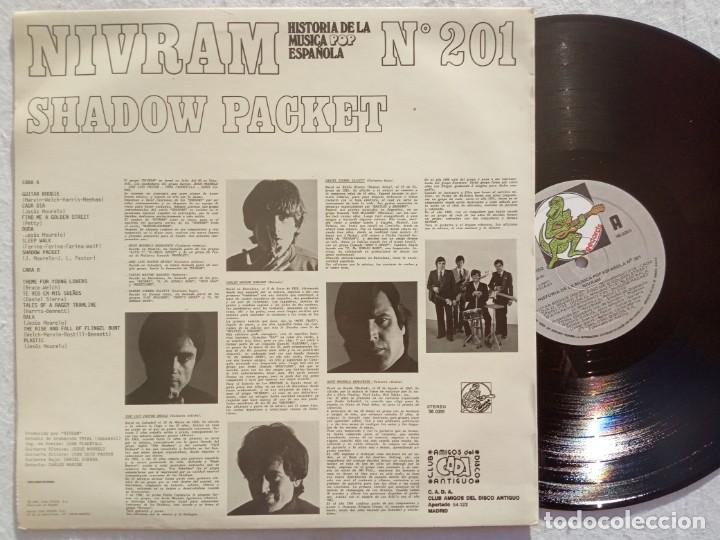 Discos de vinilo: NIVRAM - shadows packet - LP 1985 - ALLIGATOR - Foto 2