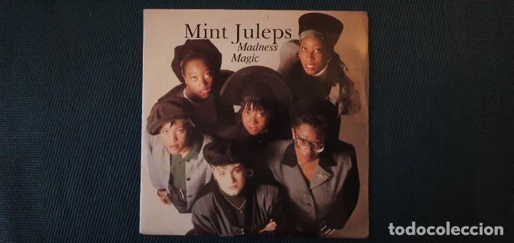 Discos de vinil: Mint Juleps &lrm;&ndash; Madness Magic / She Wouldn't Leave Sello: Polydor &lrm;&ndash; 887 620-7 Formato: Vinyl, 7