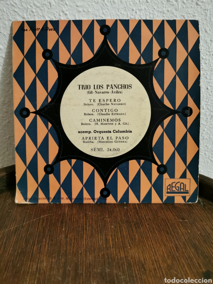 Discos de vinilo: Disco vinilo trio los panchos - Foto 1