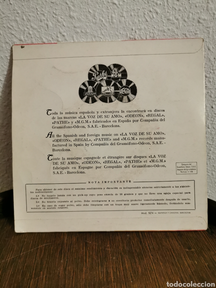Discos de vinilo: Disco vinilo m&uacute;sica para bailar - Foto 2