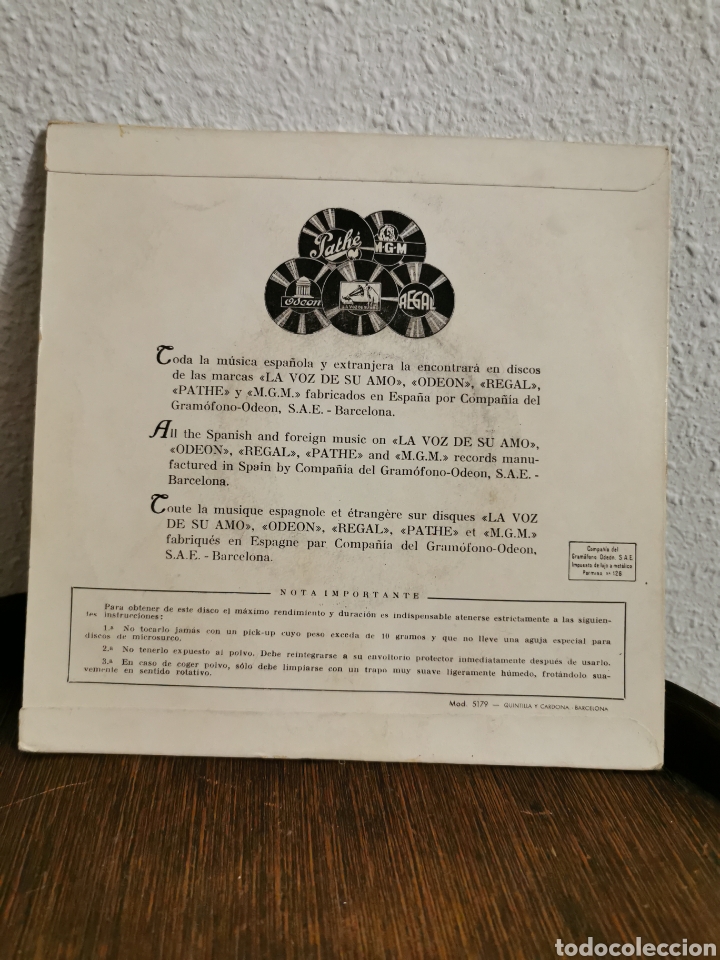 Discos de vinilo: Disco vinilo lucho gatica - Foto 2