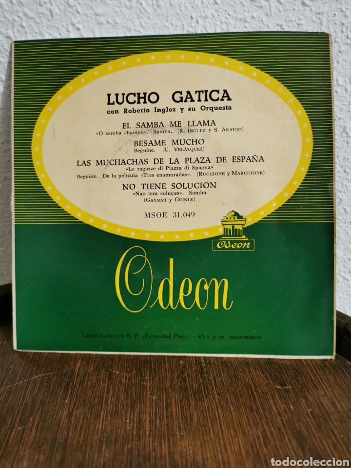 Discos de vinilo: Disco vinilo lucho gatica - Foto 1