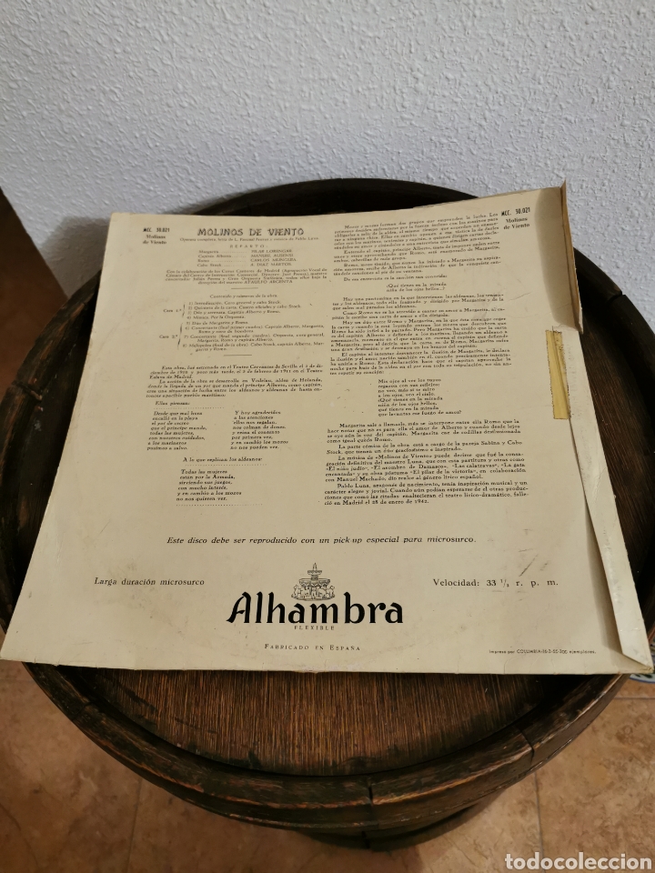 Discos de vinilo: Disco vinilo molinos de viento - Foto 2