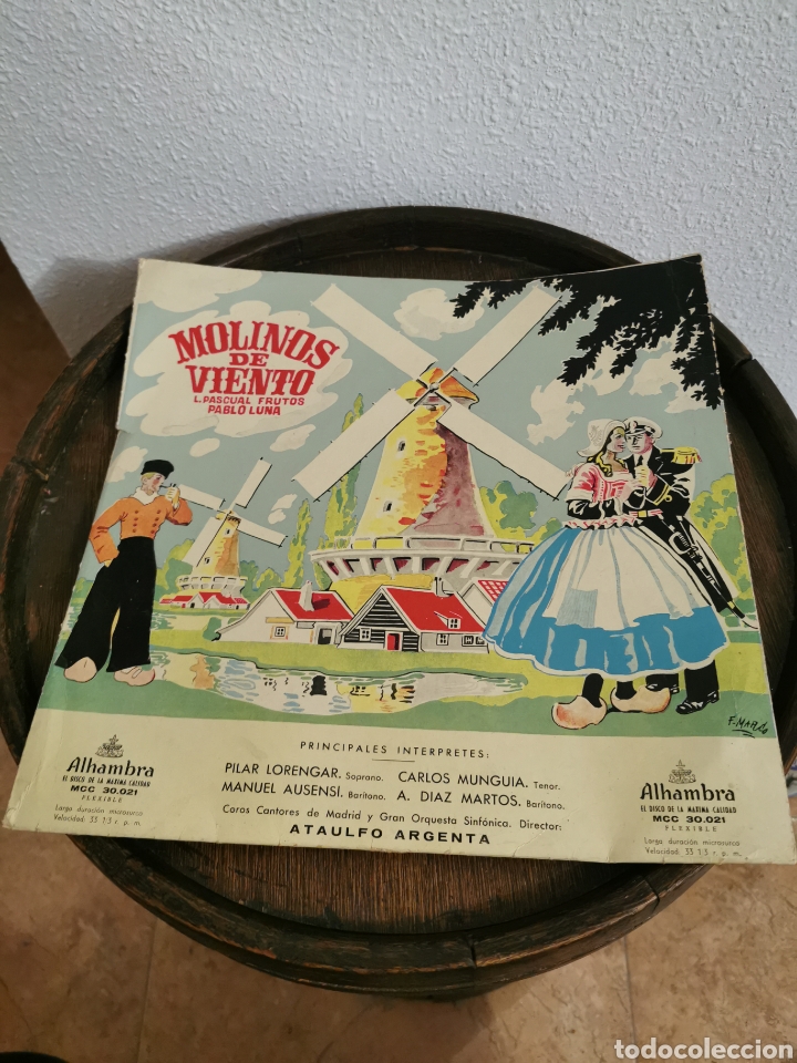Discos de vinilo: Disco vinilo molinos de viento - Foto 1
