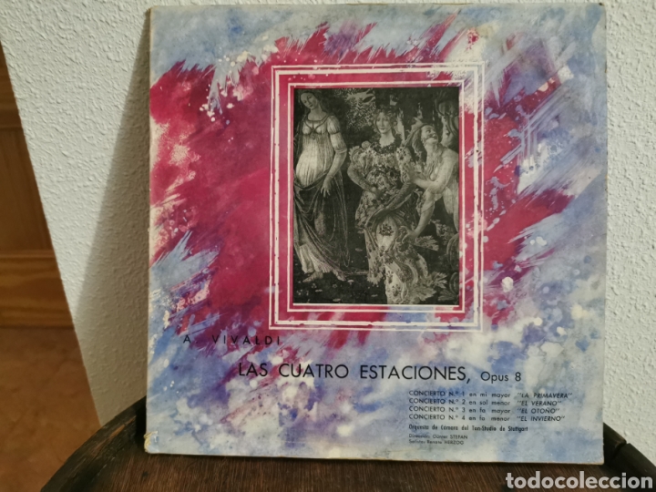 Discos de vinilo: Disco vinilo Vivaldi las cuatro estaciones - Foto 1