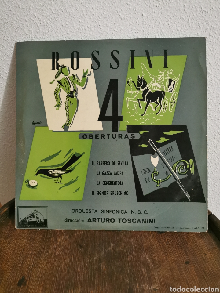 Discos de vinilo: Disco vinilo rossini 4 oberturas - Foto 1