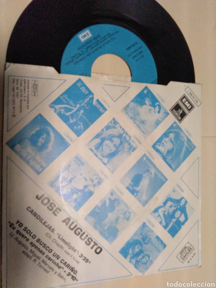 Discos de vinilo: Jos&eacute; Augusto, candilejas 1974 - Foto 2