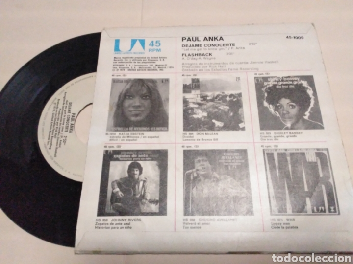 Discos de vinilo: Paul anka 1974 - Foto 2
