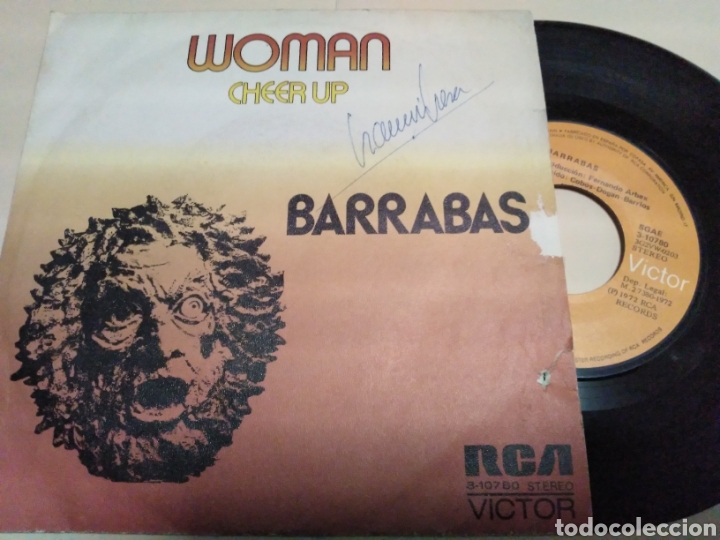 Discos de vinilo: Barrab&aacute;s , woman , 1972 - Foto 1