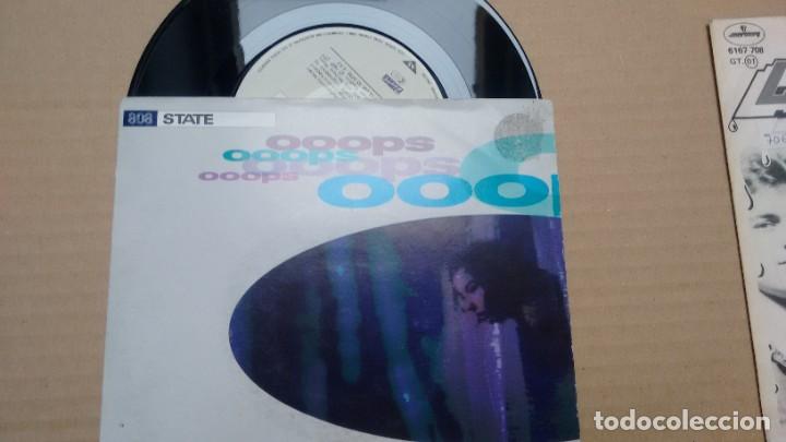 Discos de vinilo: SINGLE ( VINILO)  DE   808 STATE A&Ntilde;OS 90 - Foto 1