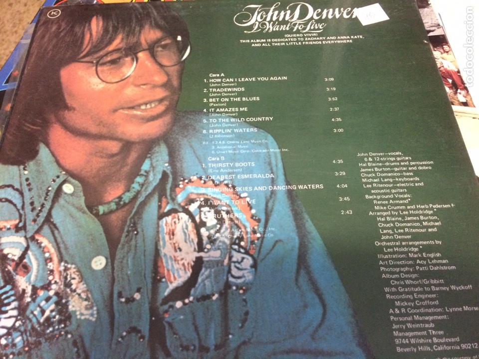 Discos de vinilo: John Denver - Foto 2