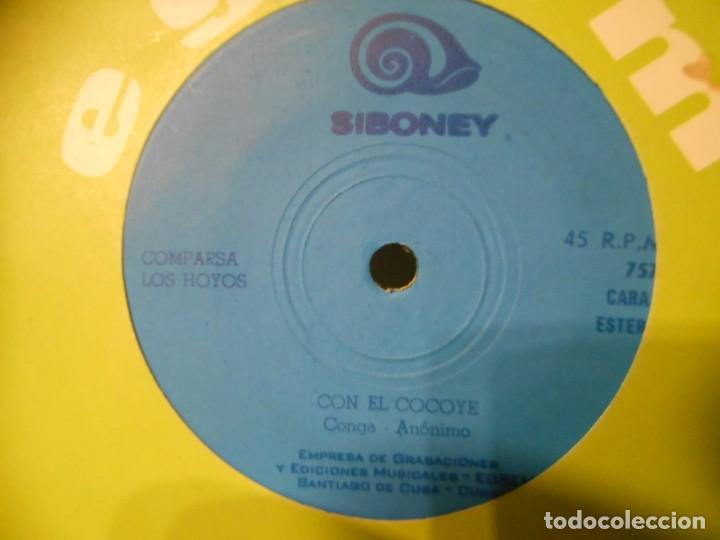 Disques de vinyle: CONJUNTO GLORIA LATINA - MI SANTIAGO QUERIDO. COMPARSA LOS HOYOS - CON EL COCOYE