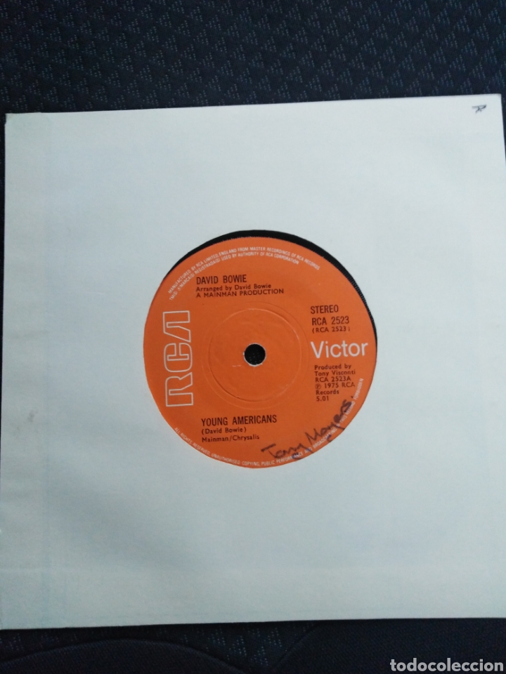 Discos de vinilo: DAVID BOWIE-YOUNG AMERICANS-SUFFRAGETTE CITY-JUKEBOX