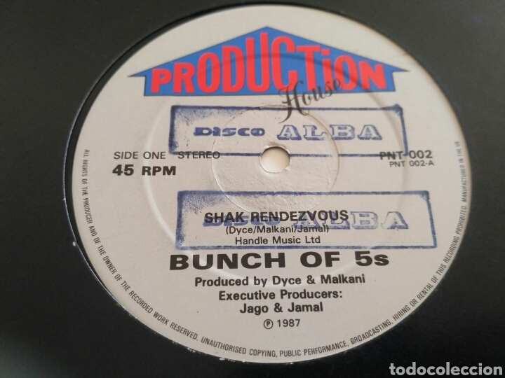 Discos de vinilo: Bunch Of 5s - Shak Rendezvous - Foto 2
