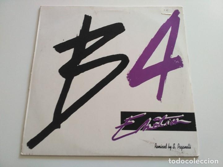Discos de vinilo: B4 / EMOTION (2 VERSIONES) MAX MUSIC 1991 - Foto 1