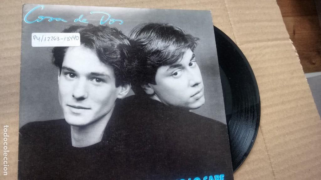 Discos de vinilo: SINGLE ( VINILO)  DE   COSA DE DOS  A&Ntilde;OS 90 - Foto 1