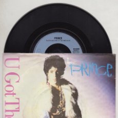 Discos de vinilo: PRINCE U GOT THE LOOK 1987 UK SINGLE 45 W 8289